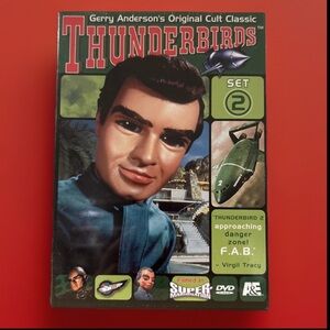 NEW- Thunderbirds Set 2, 2 DVD Box Set Sylvia Anderson & Ray Barrett 312 mins +